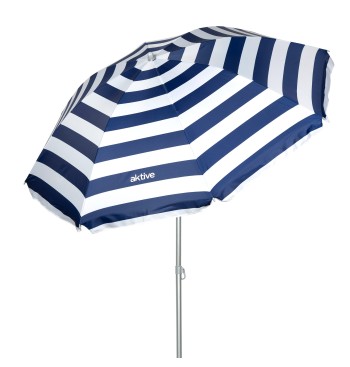 Parapluie de plage 8 tiges 180 cm Parapluie de plage avec...