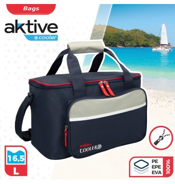 Sac thermique 16,5 litres 36x21x22 cm 2