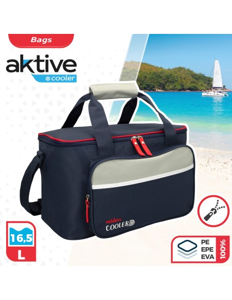 Sac thermique 16,5 litres 36x21x22 cm