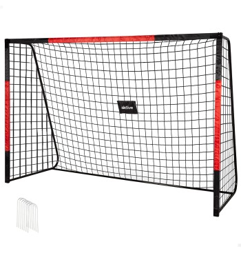 But de football en acier 300x120x200 cm avec filet...