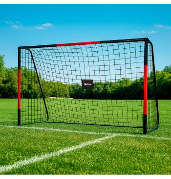 But de football en acier 300x120x200 cm avec filet... 2