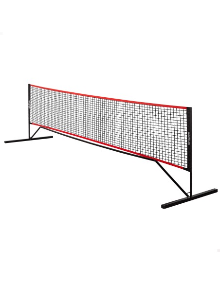 Filet de pickleball portable 370 x 81 x 91 cm avec sac de transport