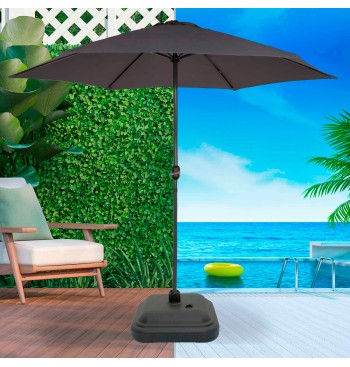 Pied en plastique pour parasol 12 kg 2