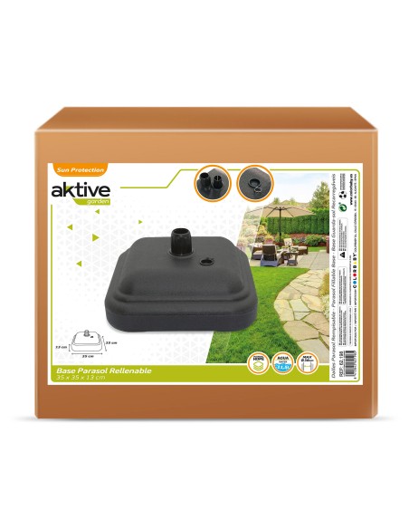 Pied en plastique pour parasol 12 kg