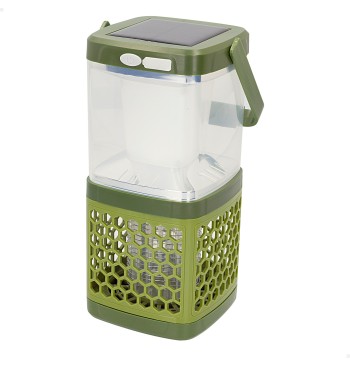 Lampe anti-moustique solaire LED portable 2 en 1 avec câble