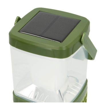 Lampe anti-moustique solaire LED portable 2 en 1 avec câble 2