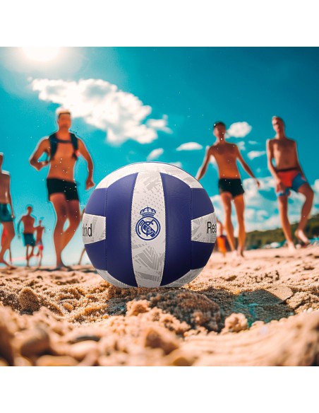 Ballon de beach-volley Real Madrid taille 5 (21 cm)