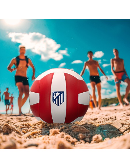 Ballon de beach-volley Atlético de Madrid taille 5 (21 cm)