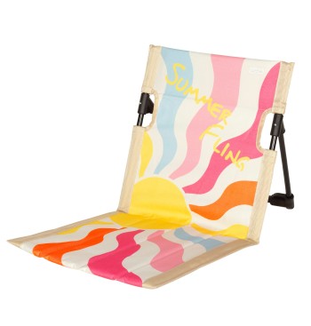Tapis de plage pliable et inclinable Summer Fling...