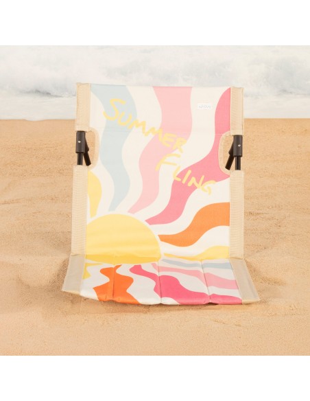 Tapis de plage pliable et inclinable Summer Fling 40x40x40 cm
