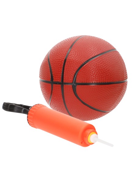 Panier de basket mural de 32 cm avec ballon et pompe