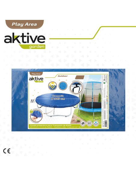 Housse de trampoline imperméable et protection UV