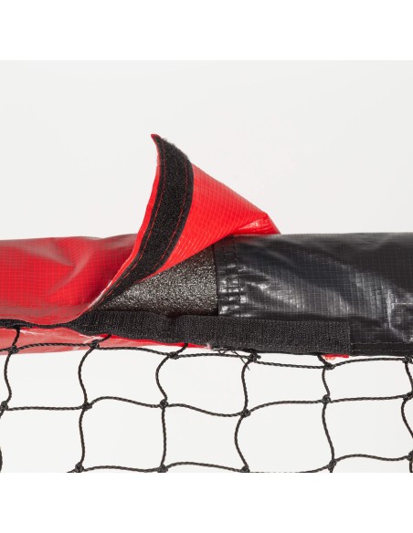 But de football 300x120x200 cm avec protection et piquets