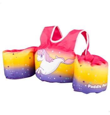 Gilet de sauvetage enfant Licorne, réglable, 15-30 kg
