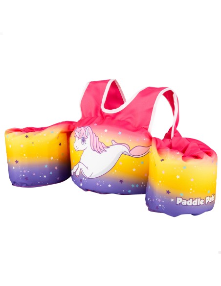 Gilet de sauvetage enfant Licorne, réglable, 15-30 kg