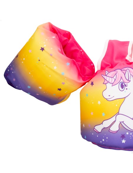 Gilet de sauvetage enfant Licorne, réglable, 15-30 kg