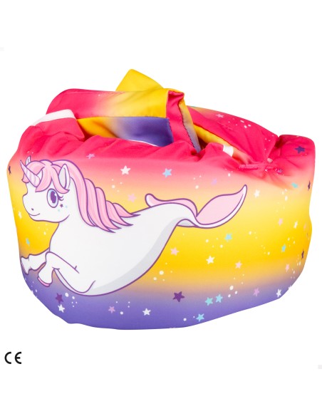 Gilet de sauvetage enfant Licorne, réglable, 15-30 kg