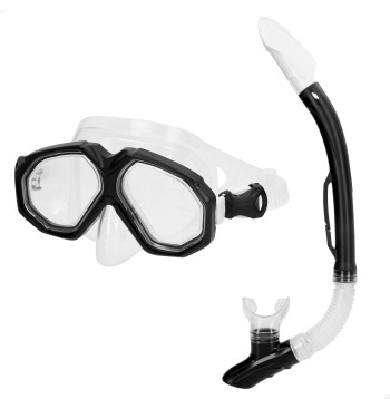 Ensemble de lunettes de plongée pour adultes avec tube