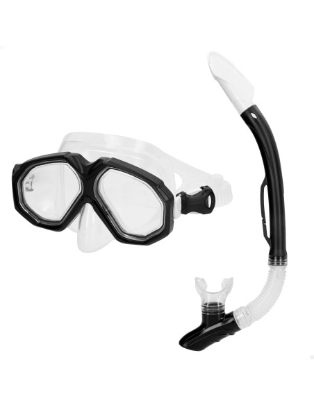 Ensemble de lunettes de plongée pour adultes avec tube