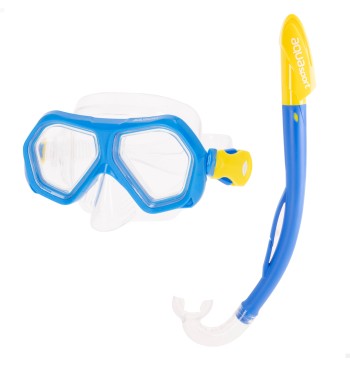 Jeu de lunettes de plongée pour enfants avec tube