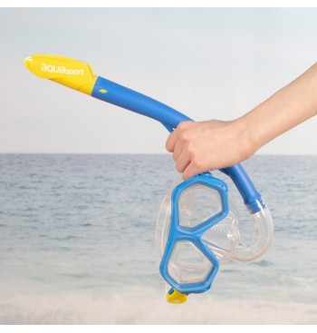 Jeu de lunettes de plongée pour enfants avec tube 2