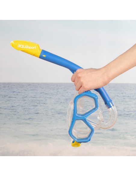Jeu de lunettes de plongée pour enfants avec tube