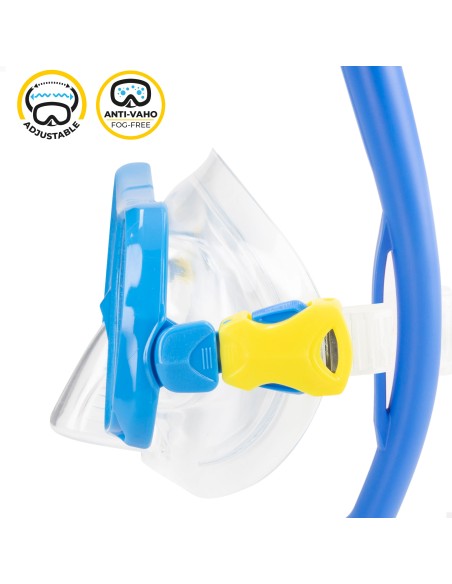 Jeu de lunettes de plongée pour enfants avec tube