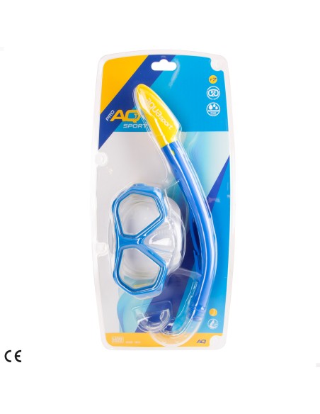 Jeu de lunettes de plongée pour enfants avec tube