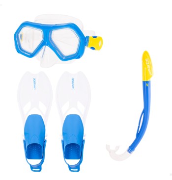 Ensemble de lunettes de plongée pour enfants avec tuba et...