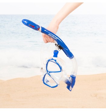 Ensemble lunettes de plongée et tuba pour adultes avec... 2