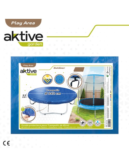 Protecteur de trampoline imperméable et protection UV