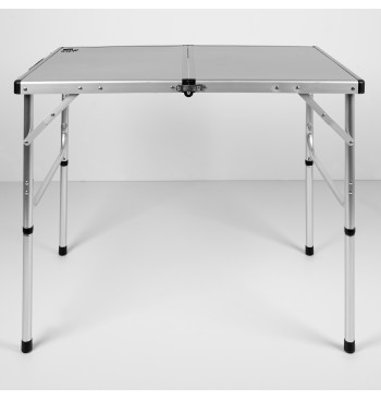 Table de camping pliante adaptable en 2 hauteurs 2