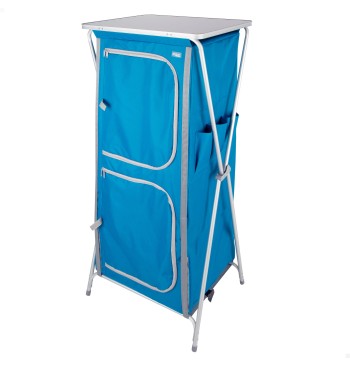 Armoire de camping pliante en tissu à 4 niveaux