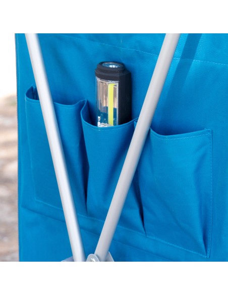 Armoire de camping pliante en tissu à 4 niveaux