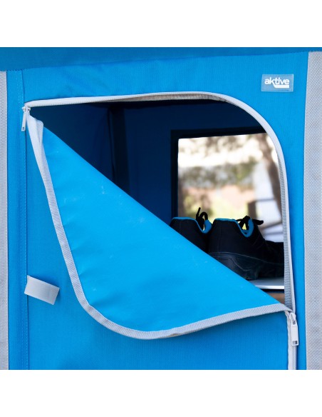 Armoire de camping pliante en tissu à 4 niveaux