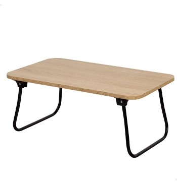Max Home Petite table pliante polyvalente en bois et...