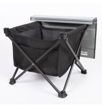 Table d'appoint de camping pliante avec sac de rangement... 2