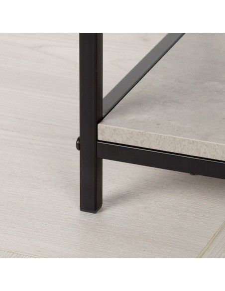 Étagère métallique asymétrique fixe Max Home, 5 tablettes, 75 x 30 x 100 cm