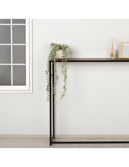 Max Home : table en métal et bois pour radiateur, 105 x 20 x 82 cm