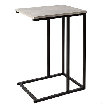 Table d'appoint Max Home pour canapé, métal et bois,...