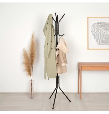 Max Home : porte-manteau sur pied en métal avec 8 cintres 2
