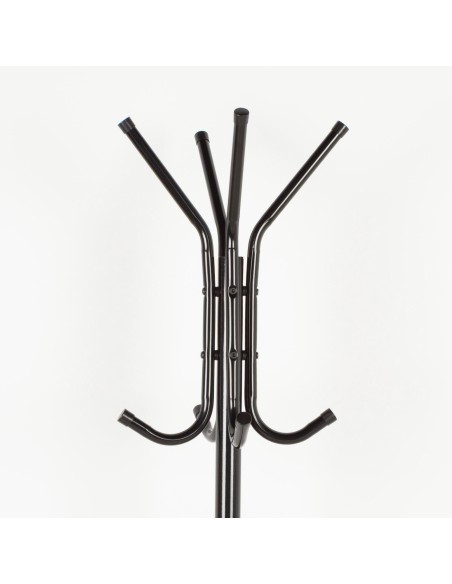 Max Home : porte-manteau sur pied en métal avec 8 cintres