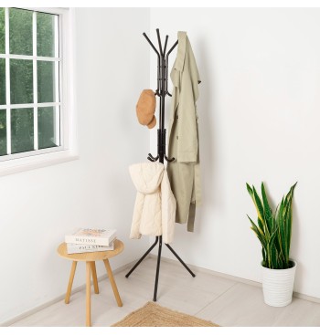 Max Home : porte-manteau sur pied en métal avec 12 cintres 2
