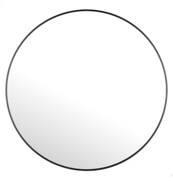 Max Home : miroir mural rond D70 avec cadre en métal