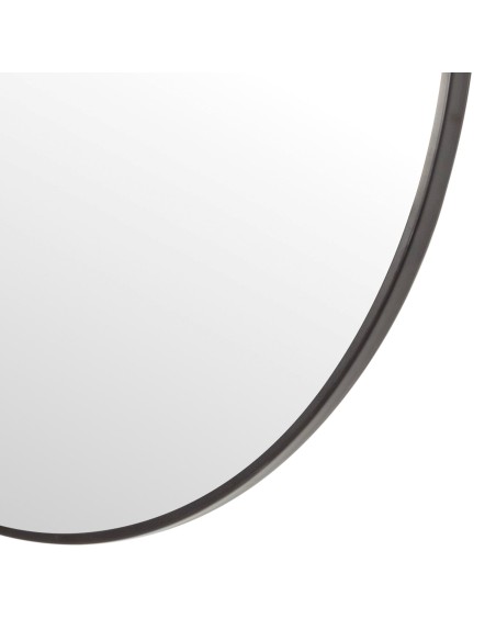 Max Home : miroir mural rond D70 avec cadre en métal