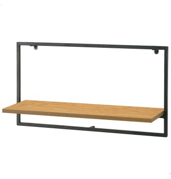 Max Home Étagère murale en bois à 1 tablette 65 x 20 x 35 cm