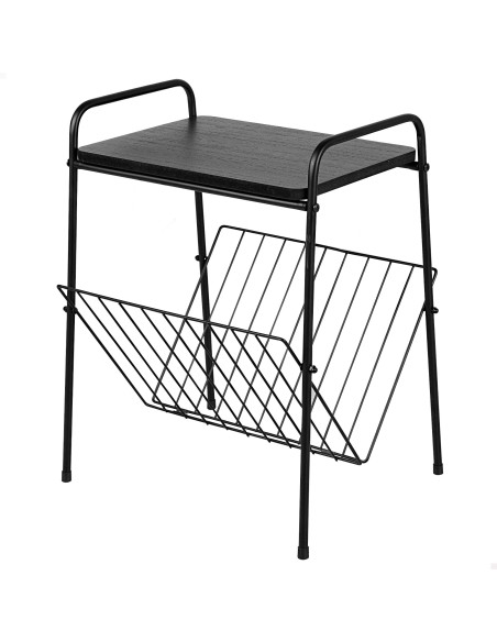 Max Home : table d'appoint avec porte-revues, 36 x 29 x 46 cm