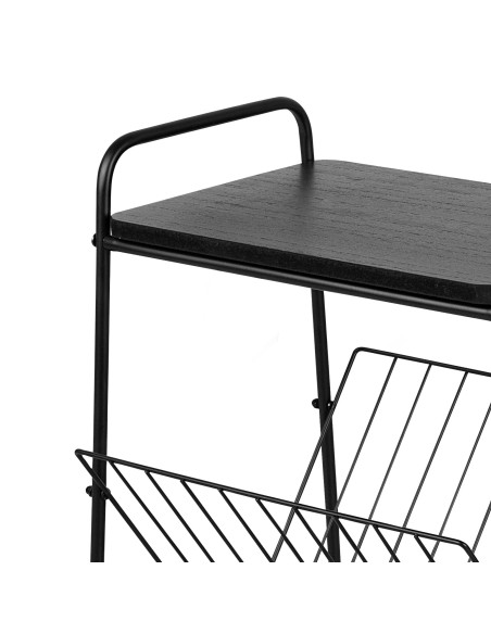 Max Home : table d'appoint avec porte-revues, 36 x 29 x 46 cm
