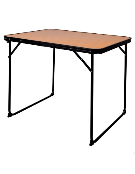 Table de camping pliante en bambou