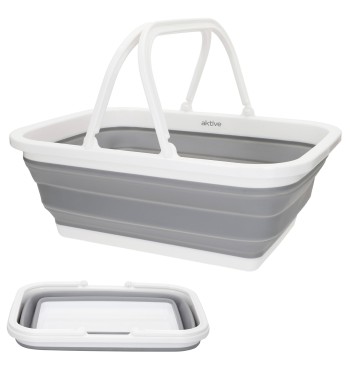 Cesta plegable para camping